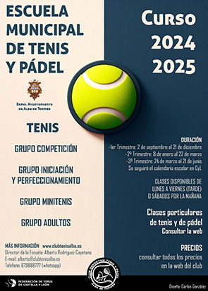 Cartel Escuela   2024   tenis p